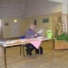 Bilder från årsmötet 27 mars<br>Kenneth kåserar över dikten Harmen